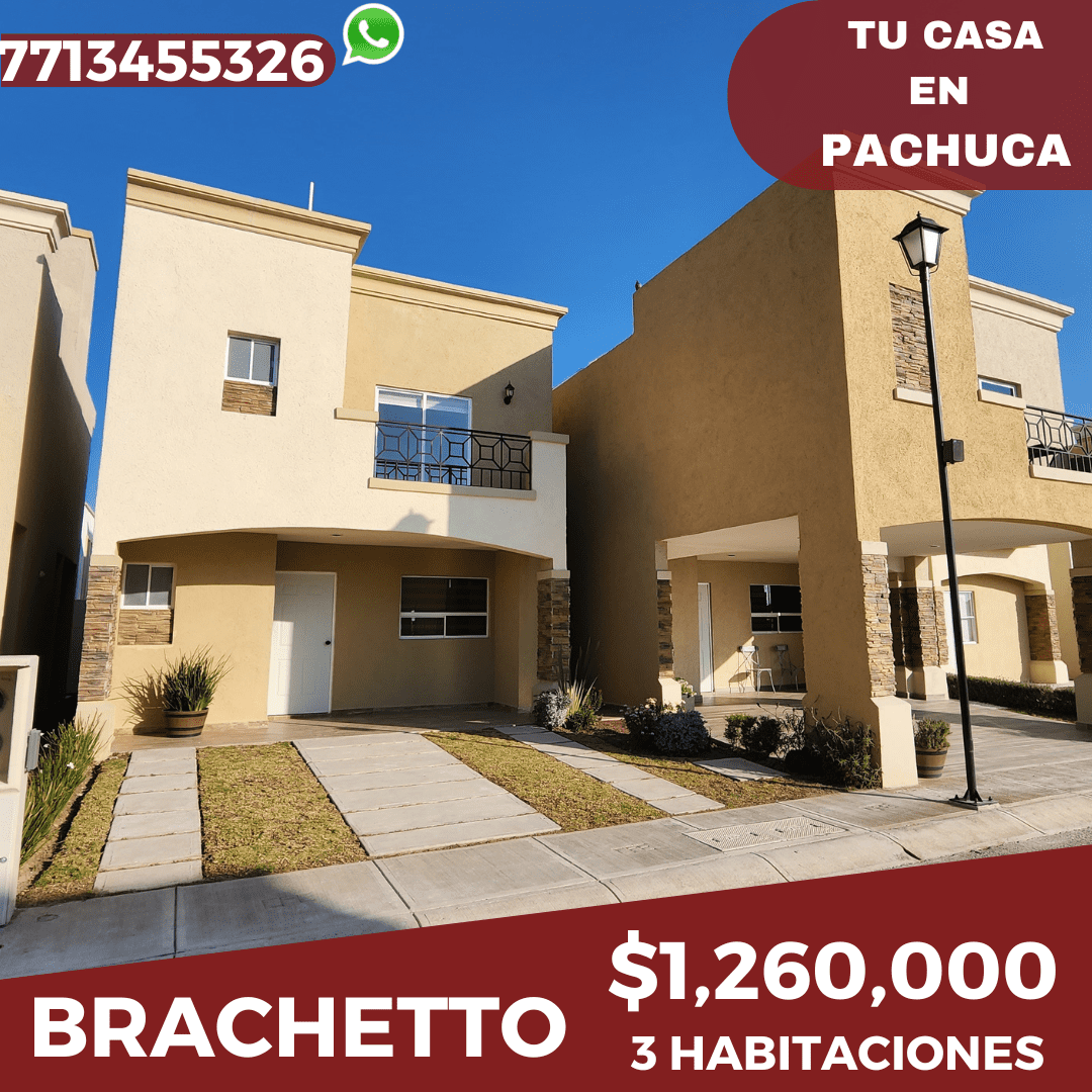 Casas en Pachuca residencial en Pachuca prototipo Brachetto Calabria |  Buscahogares